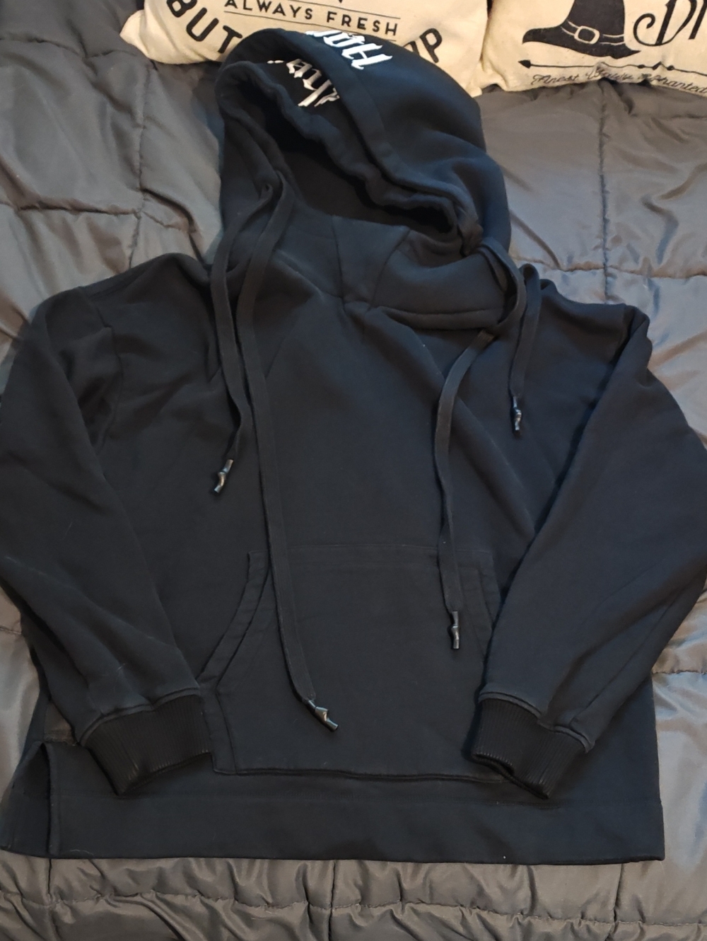 Blacx Yohanix Designer Heavy Hoodie Size M